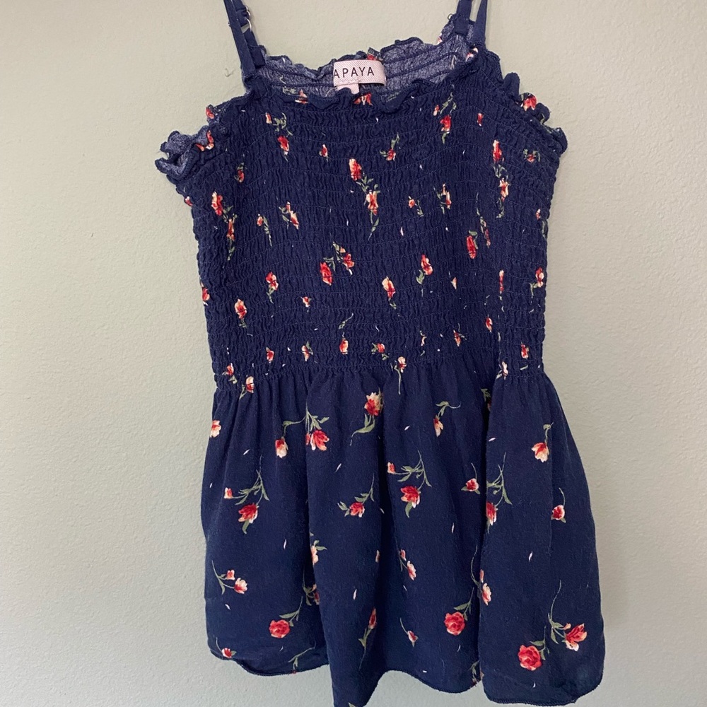 Papaya tank top